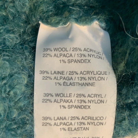 J.CREW soft cozy alpaca blend boucle crew neck - Picture 8 of 8